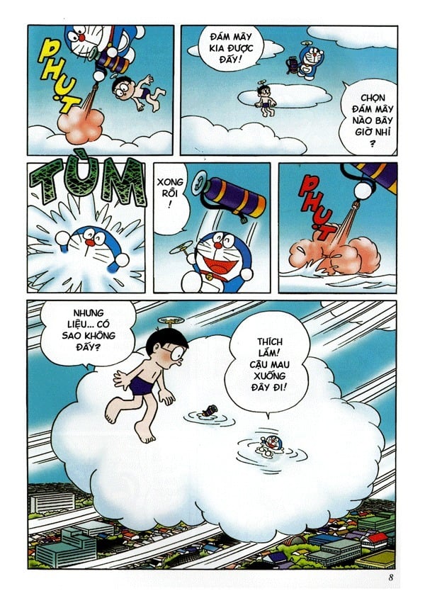 Combo Doraemon  Tuyển Tập Tranh Màu Kĩ Thuât Số (6 Tập) - Fujiko F Fujio