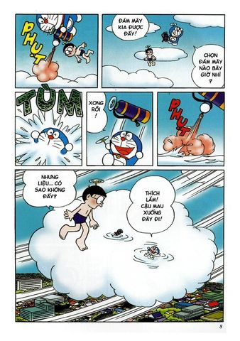  Combo Doraemon  Tuyển Tập Tranh Màu Kĩ Thuât Số (6 Tập) - Fujiko F Fujio 