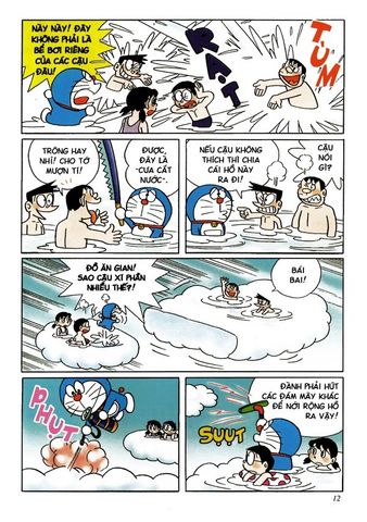  Combo Doraemon  Tuyển Tập Tranh Màu Kĩ Thuât Số (6 Tập) - Fujiko F Fujio 
