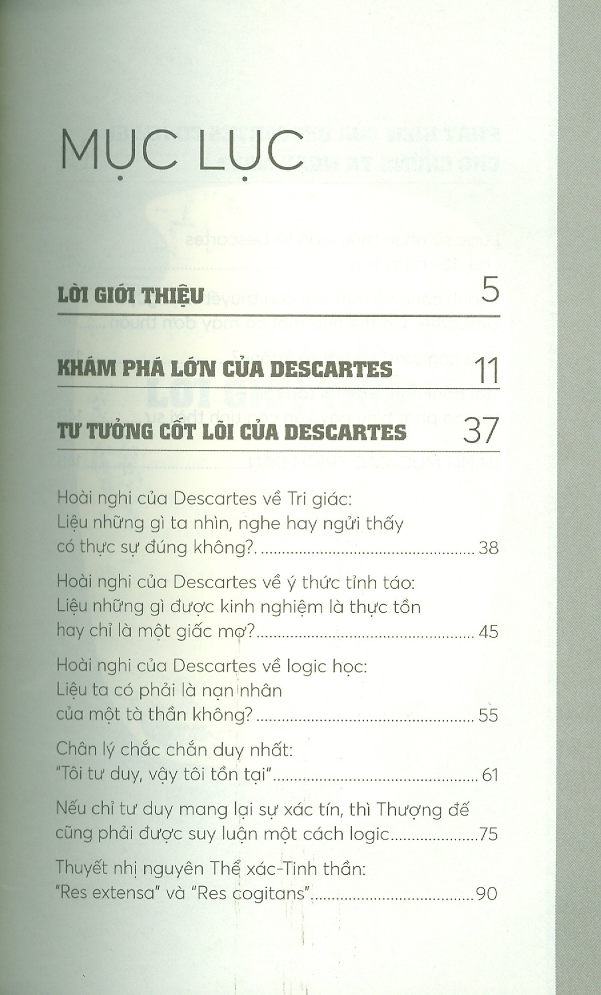 Những Nhà Tư Tưởng Lớn - Descartes Trong 60 Phút  - Walther Ziegler
