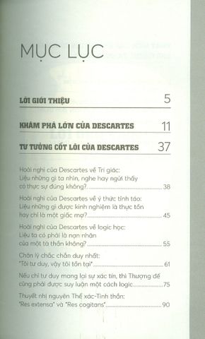  Những Nhà Tư Tưởng Lớn - Descartes Trong 60 Phút  - Walther Ziegler 