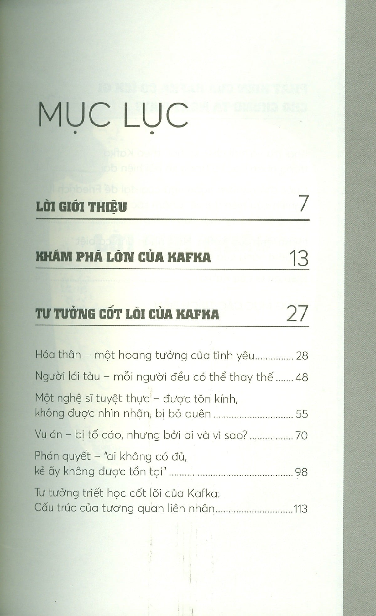Những Nhà Tư Tưởng Lớn - Kafka Trong 60 Phút - Walther Ziegler