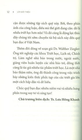  Những Nhà Tư Tưởng Lớn - Kafka Trong 60 Phút - Walther Ziegler 