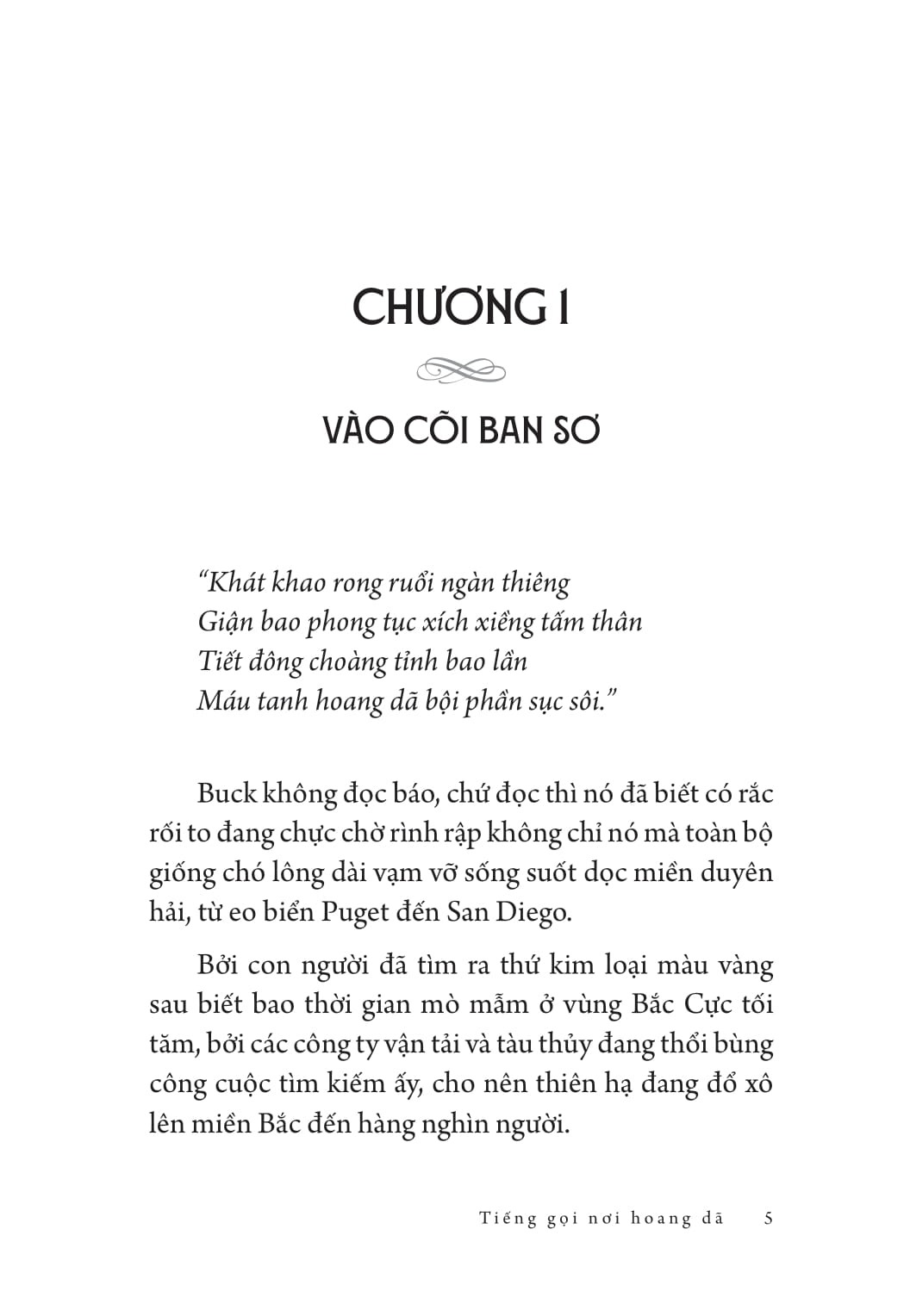 Tiếng Gọi Nơi Hoang Dã - Văn Học Mỹ -  Tác Phẩm Chọn Lọc - Jack London