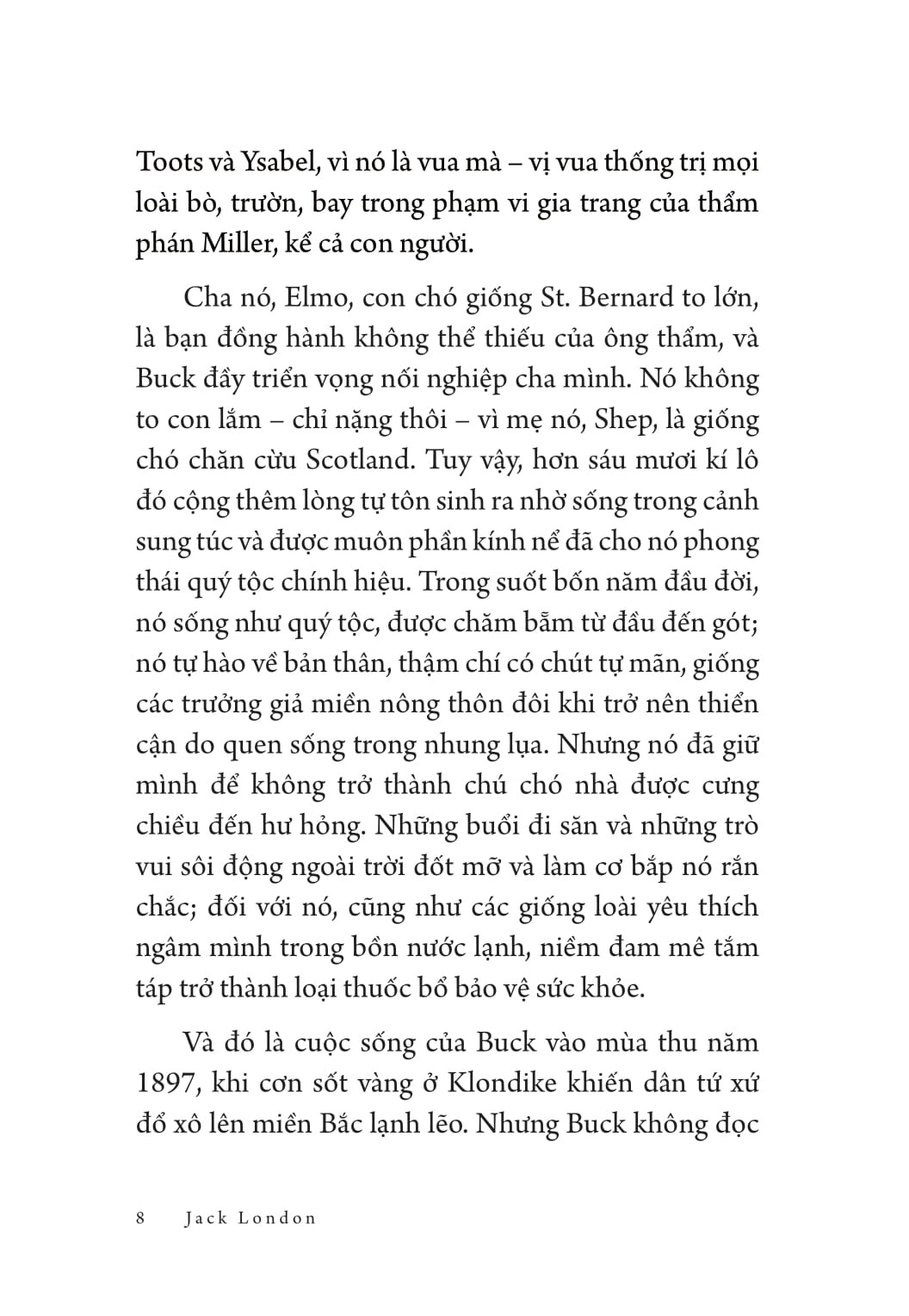 Tiếng Gọi Nơi Hoang Dã - Văn Học Mỹ -  Tác Phẩm Chọn Lọc - Jack London