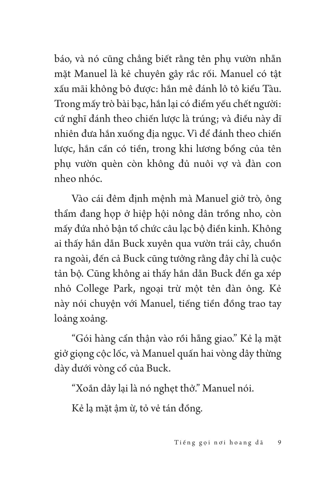 Tiếng Gọi Nơi Hoang Dã - Văn Học Mỹ -  Tác Phẩm Chọn Lọc - Jack London