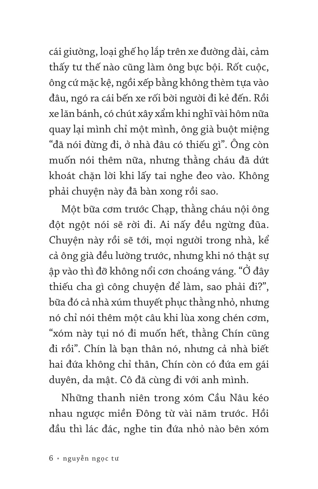 Tiếng Gọi Chân Trời - 
Nguyễn Ngọc Tư