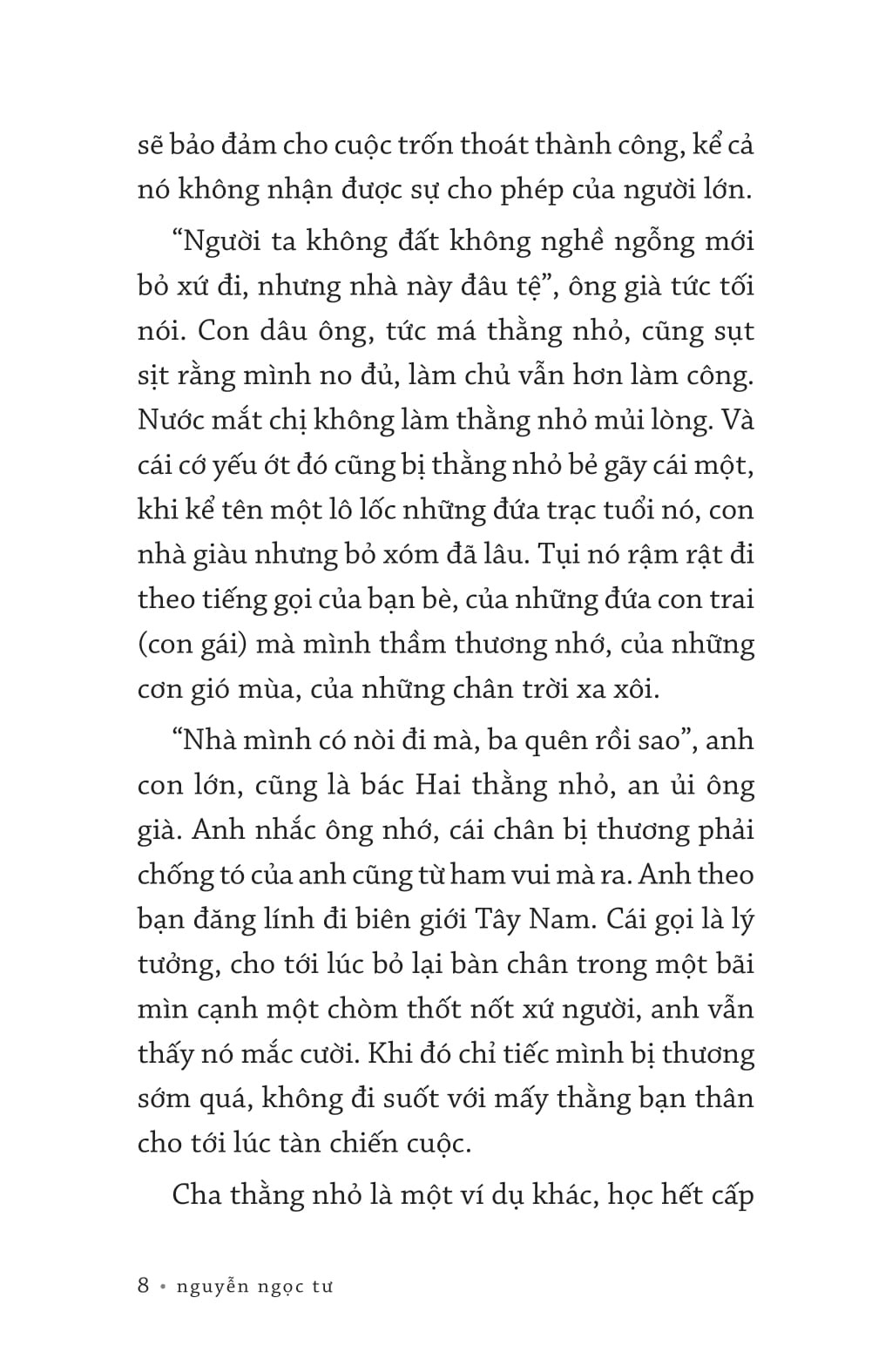 Tiếng Gọi Chân Trời - 
Nguyễn Ngọc Tư