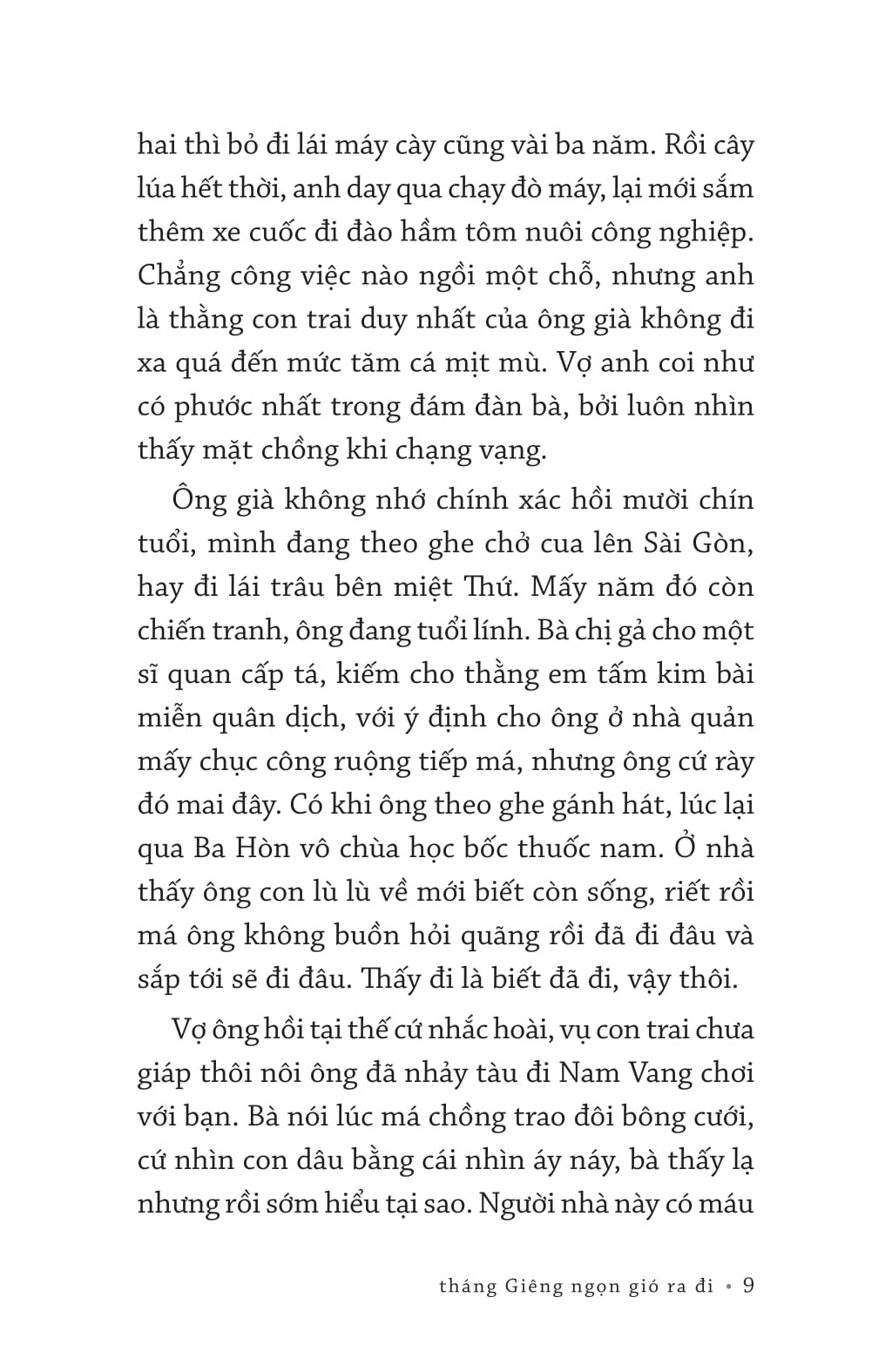Tiếng Gọi Chân Trời - 
Nguyễn Ngọc Tư