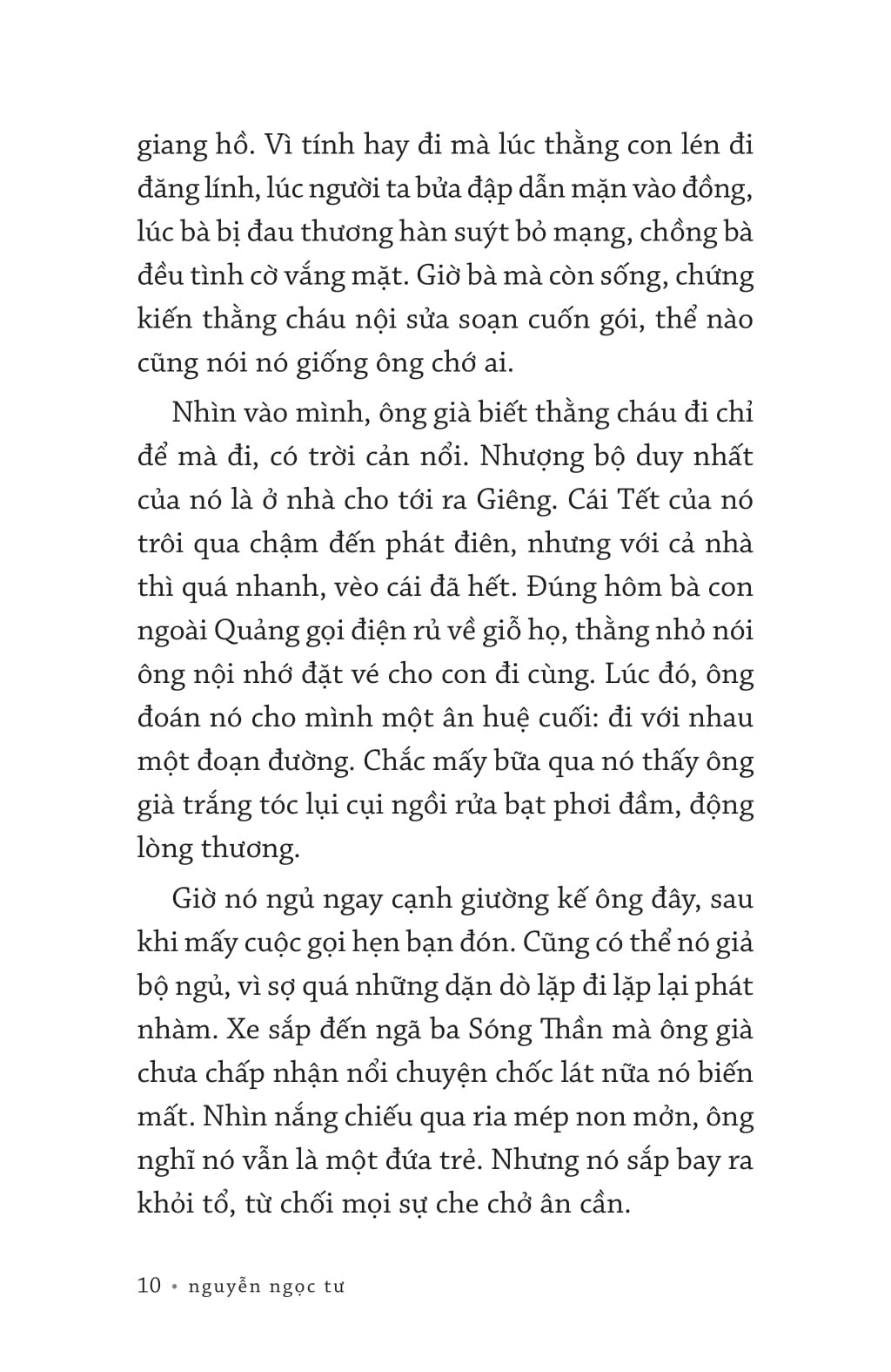 Tiếng Gọi Chân Trời - 
Nguyễn Ngọc Tư