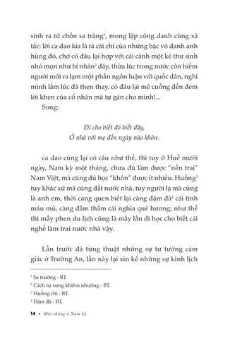  Một Tháng Ở Nam Kỳ - Phạm Quỳnh 