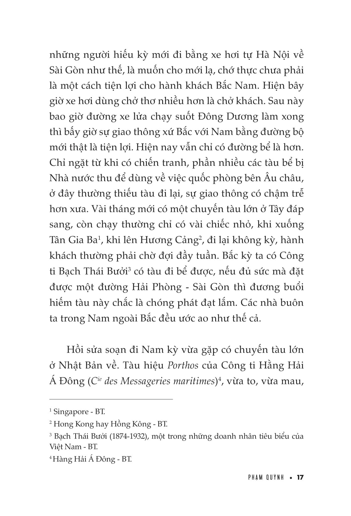 Một Tháng Ở Nam Kỳ - Phạm Quỳnh