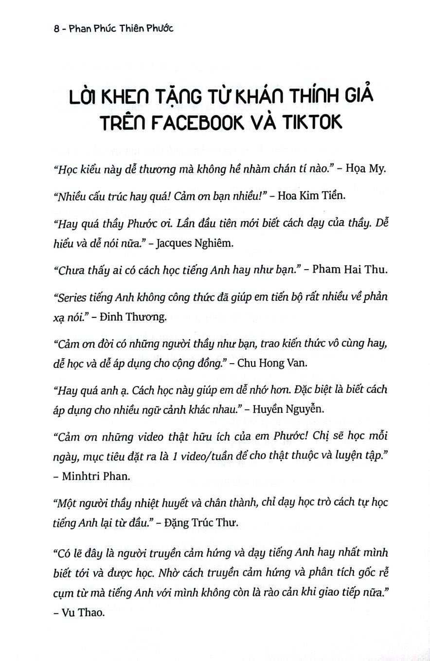 Tiếng Anh Không Công Thức - Nhập Vai Nói Không Sai - Phan Phúc Thiên Phước