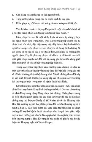  Liệu Pháp Gerson - Chương Trình Dinh Dưỡng Dành Cho Bệnh Nhân Ung Thư Và Các Căn Bệnh Khác - Charlotte Gerson, Morton Walker 