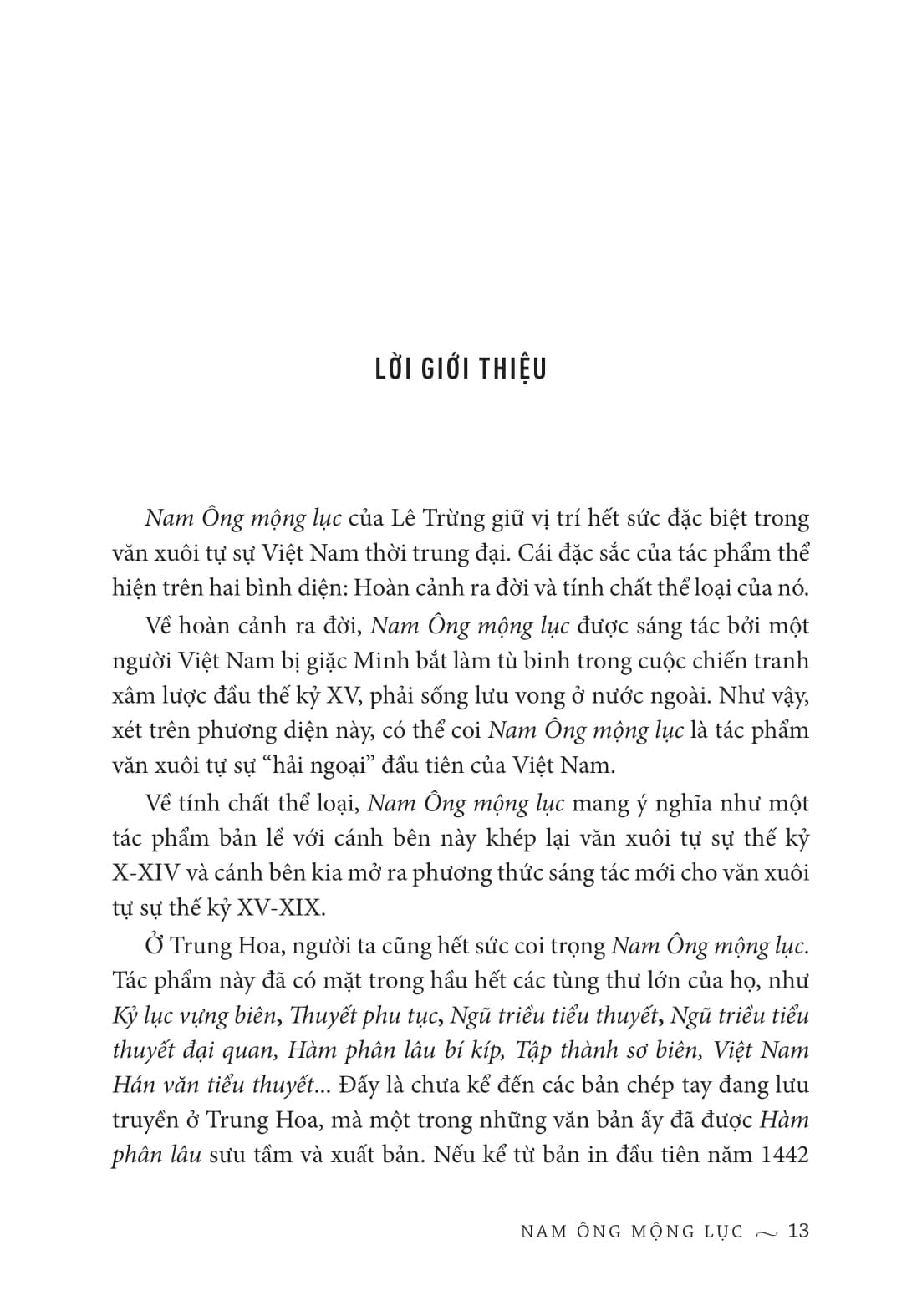 Nam Ông Mộng Lục (Bìa Cứng) - 
Hồ Nguyên Trừng