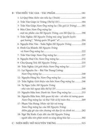  Nam Ông Mộng Lục (Bìa Cứng) - 
Hồ Nguyên Trừng 