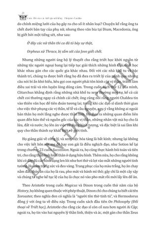  Cuộc Đời Của Các Triết Gia Nổi Tiếng - Sách Kinh Điển Về Lịch Sử Triết Học Phương Tây - Diogenes Laertius 