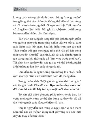  21 Ngày Định Vị Bản Thân: Nói Không Với Sự Trì hoãn - Lữ Bạch 