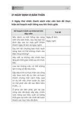 21 Ngày Định Vị Bản Thân: Nói Không Với Sự Trì hoãn - Lữ Bạch