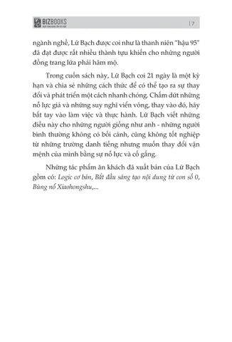  21 Ngày Định Vị Bản Thân: Nói Không Với Sự Trì hoãn - Lữ Bạch 