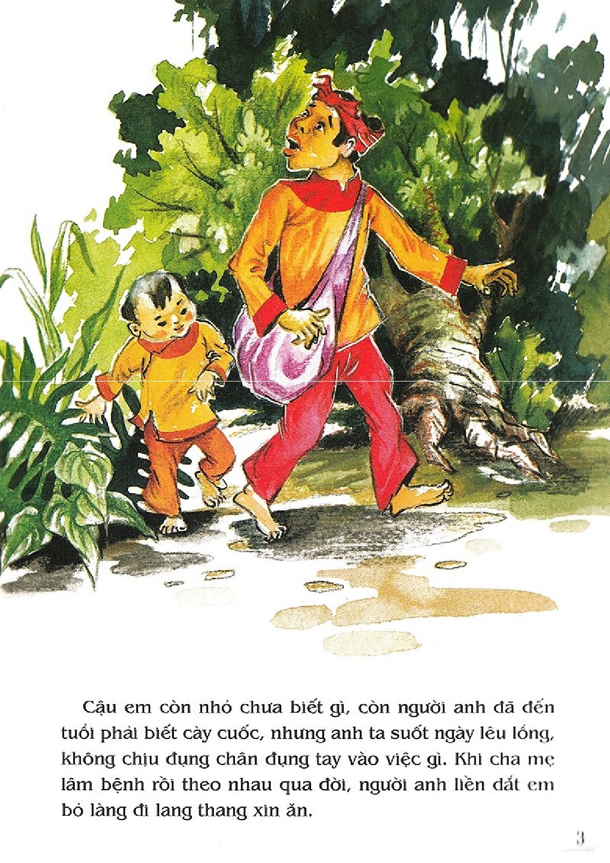 Combo 5 Quyển Tranh Truyện Dân Gian Việt Nam ( Cứu Vật, Vật Trả Ân + Đi Ở Học Thành Tài + Điều Ước Cuối Cùng + Hai Anh Em Và Cây Thuốc Thần + Nợ Như Chúa Chổm ) - Nhiều Tác Giả