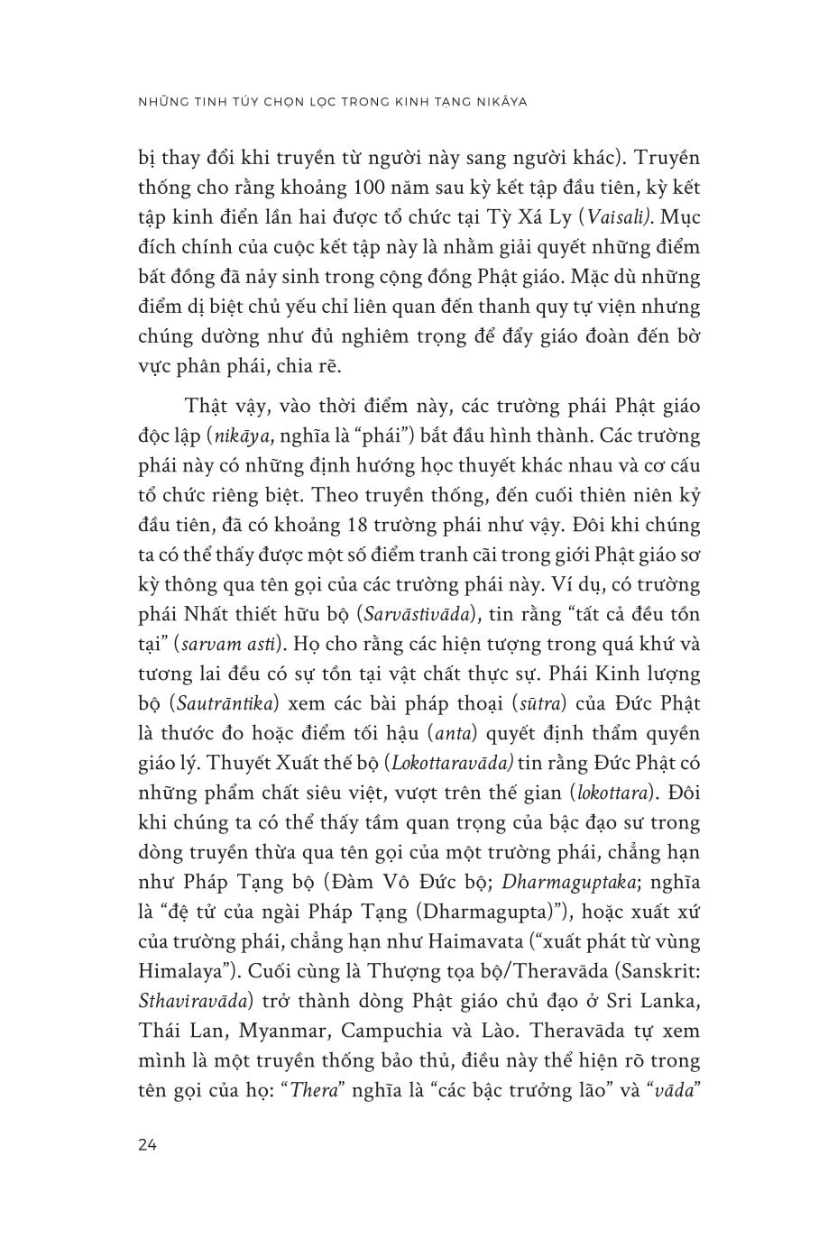 Những Tinh Túy Chọn Lọc Trong Kinh Tạng Nikāya - 
Glenn Wallis