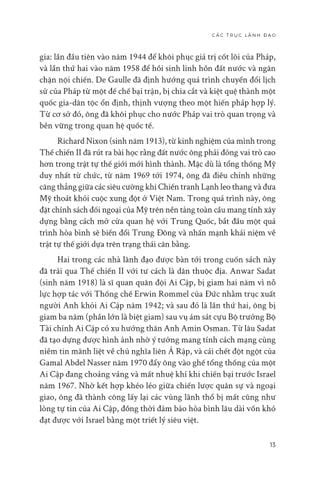  Lãnh Đạo - 6 chiến lược gia kiệt xuất định hình thế giới - Henry Kissinger 