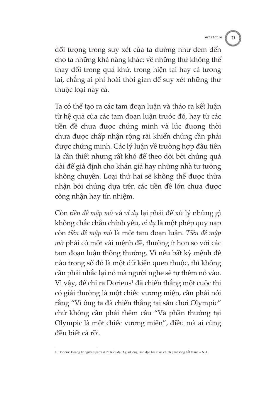 Biện Luận - Rhētorikḗ. Tác Phẩm Triết Học Kinh Điển - Aristotle