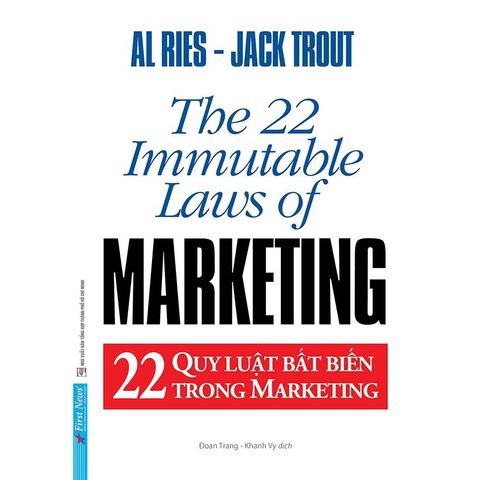  Combo 2 Quyển: 22 Quy Luật Bất Biến Trong Marketing + Những Nguyên Lý Quản Trị Bất Biến Mọi Thời Đại 