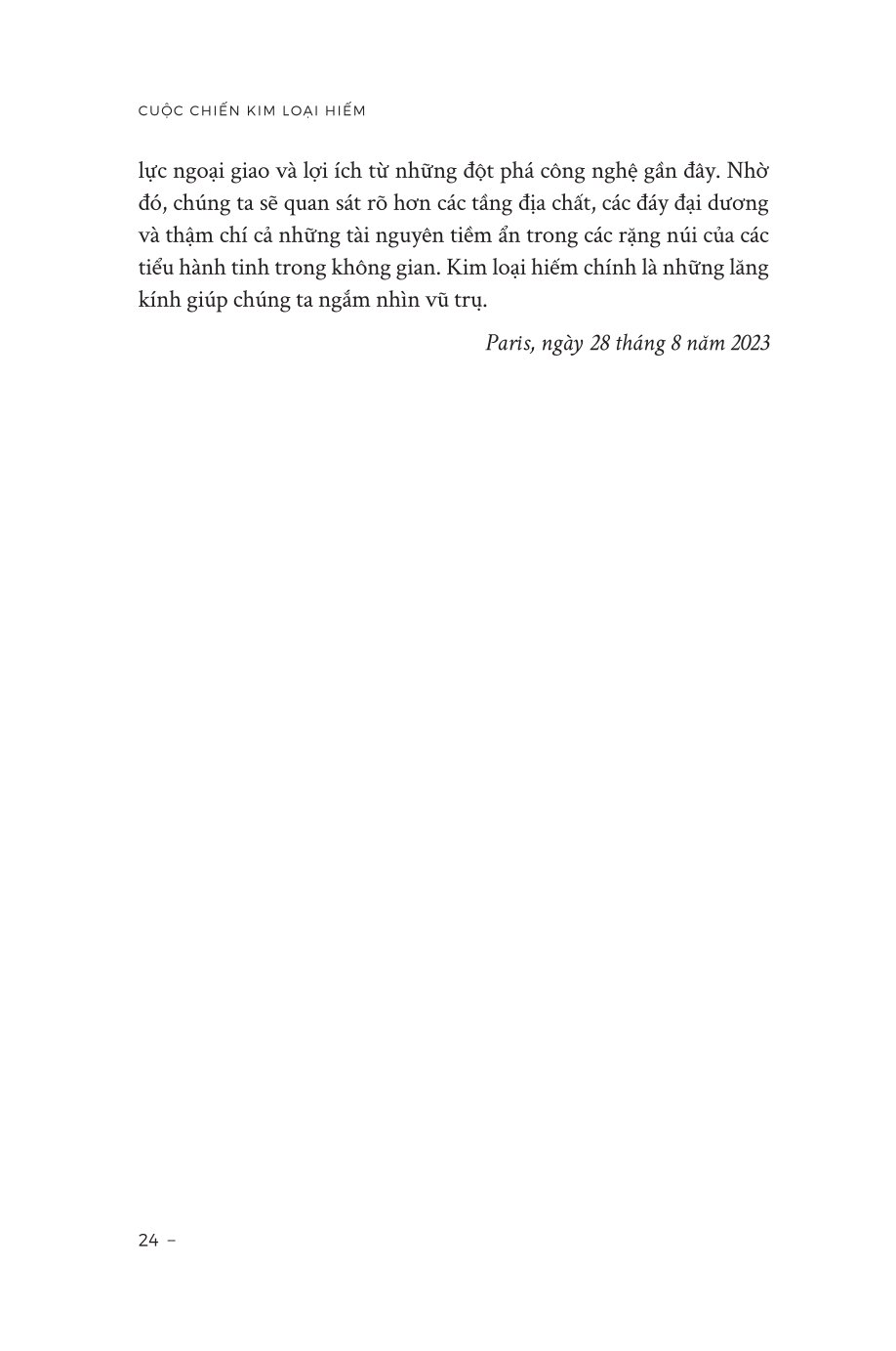 Cuộc Chiến Kim Loại Hiếm - Guillaume Pitron