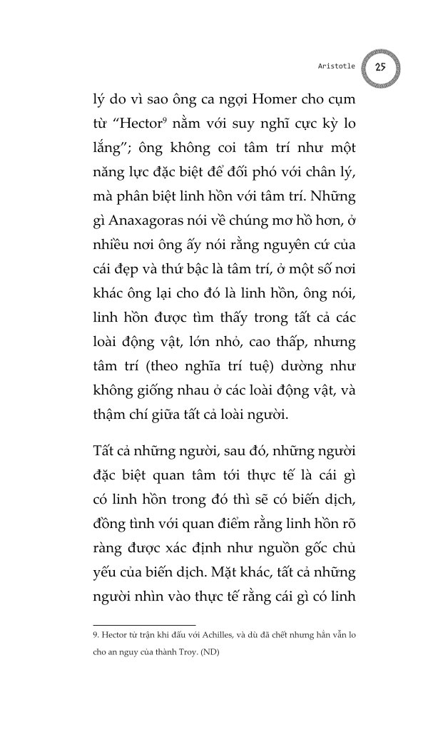 Bàn Về Linh Hồn - Aristotle