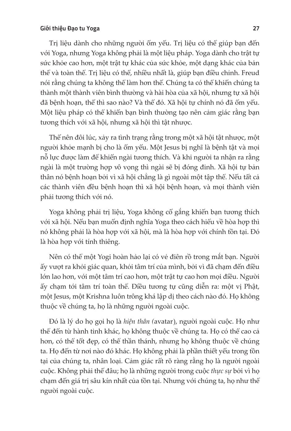 Đạo Tu Yoga - Osho