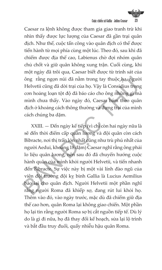 Cuộc Chiến Xứ Gallia - Nghệ Thuật Chiến Tranh Và Ngoại Giao Của Julius Caesar - Julius Caesar