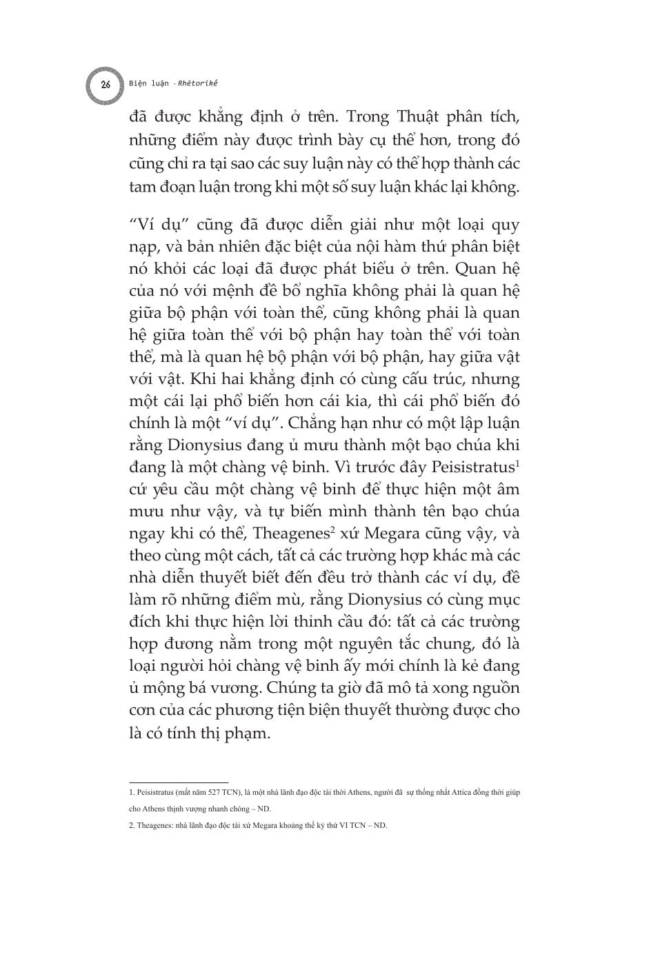 Biện Luận - Rhētorikḗ. Tác Phẩm Triết Học Kinh Điển - Aristotle