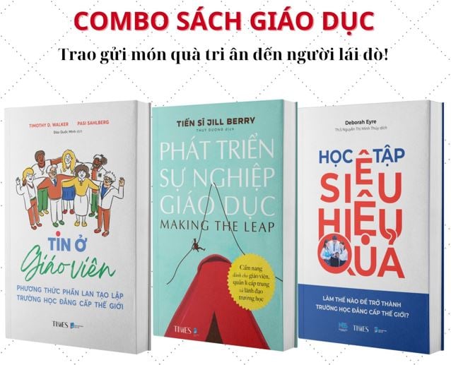 Combo 3 Quyển Học Tập Siêu Hiệu Quả + Tin Ở Giáo Viên + Phát Triển Sự Nghiệp Giáo Dục - Nhiều Tác Giả