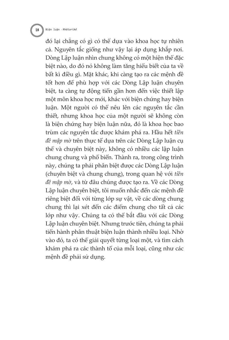 Biện Luận - Rhētorikḗ. Tác Phẩm Triết Học Kinh Điển - Aristotle