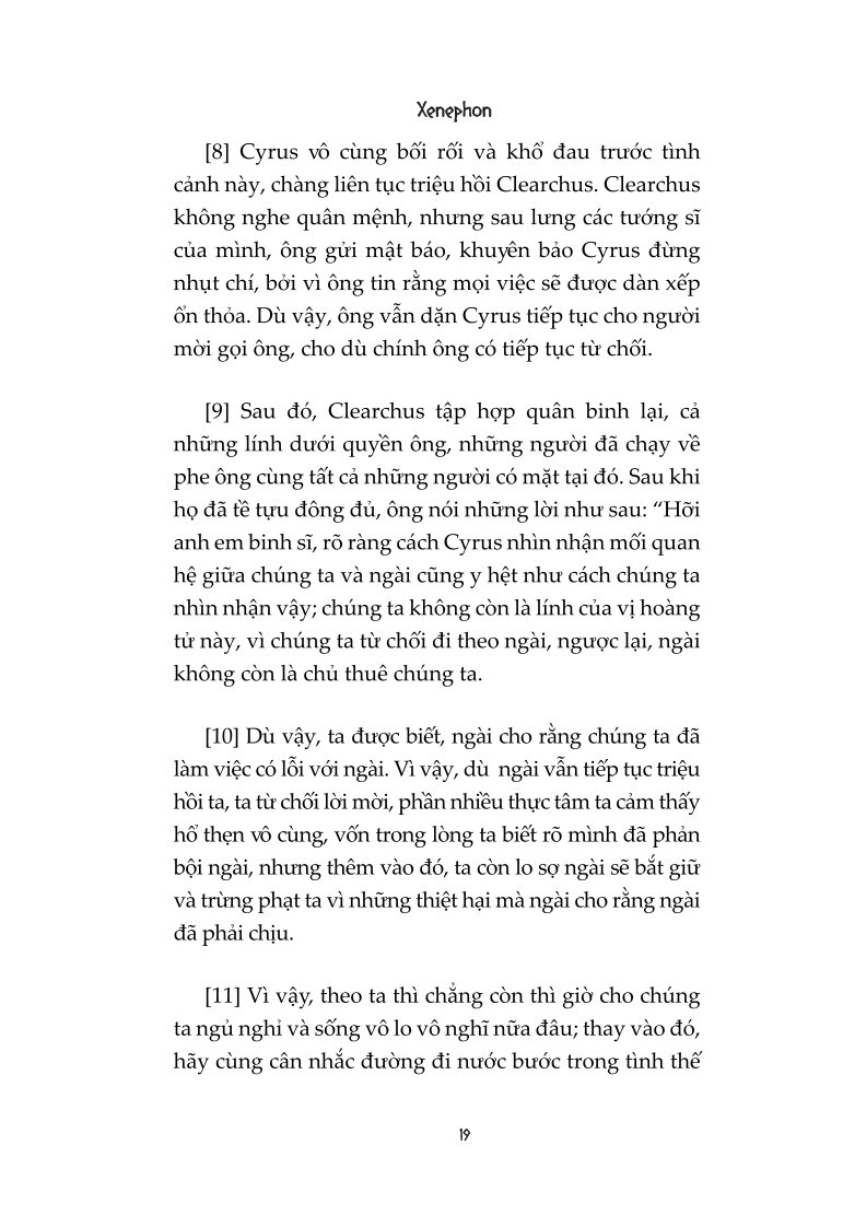 Anabasis : Hồi Ký Viễn Chinh Xứ Ba Tư - Xenophon
