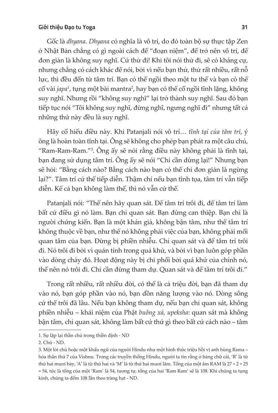 Đạo Tu Yoga - Osho