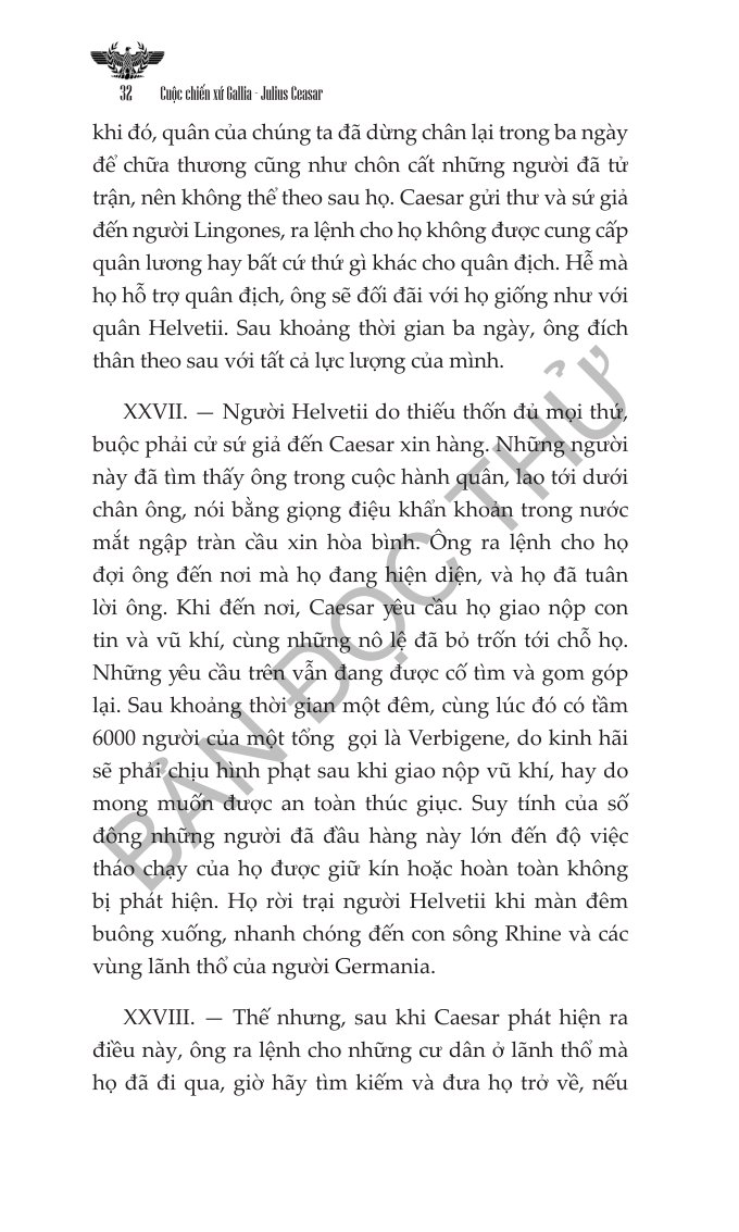 Cuộc Chiến Xứ Gallia - Nghệ Thuật Chiến Tranh Và Ngoại Giao Của Julius Caesar - Julius Caesar