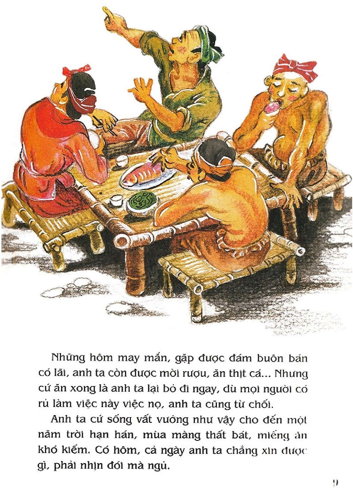 Combo 5 Quyển Tranh Truyện Dân Gian Việt Nam ( Cứu Vật, Vật Trả Ân + Đi Ở Học Thành Tài + Điều Ước Cuối Cùng + Hai Anh Em Và Cây Thuốc Thần + Nợ Như Chúa Chổm ) - Nhiều Tác Giả