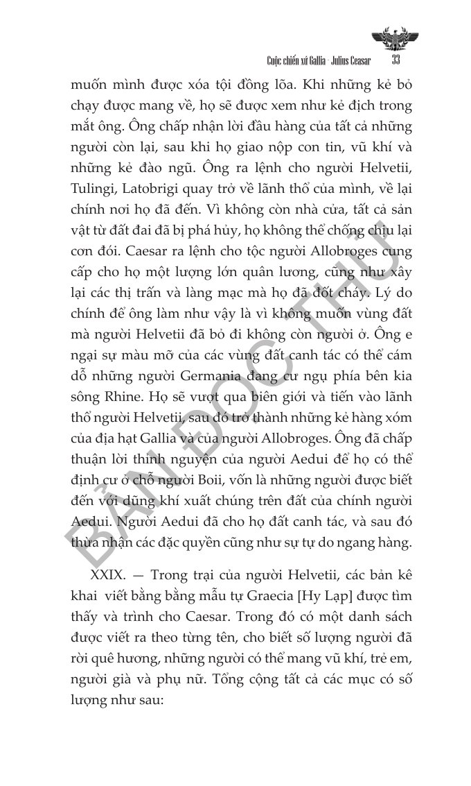 Cuộc Chiến Xứ Gallia - Nghệ Thuật Chiến Tranh Và Ngoại Giao Của Julius Caesar - Julius Caesar