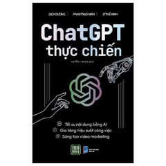 Combo 3 Quyển: NVIDIA - Cỗ Máy Tư Duy Vĩ Đại + ChatGPT Thực Chiến + AI 5.0 - Nhiều Tác Giả