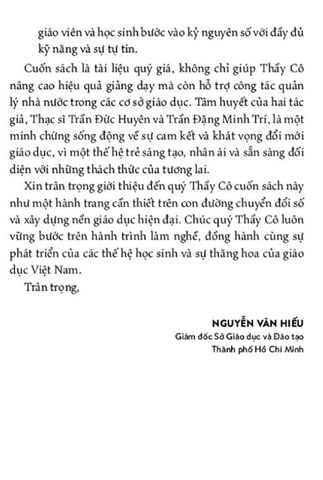  Nghề Thầy Và Trí Tuệ Nhân Tạo - 
Trần Đức Huyên, Trần Đặng Minh Trí 