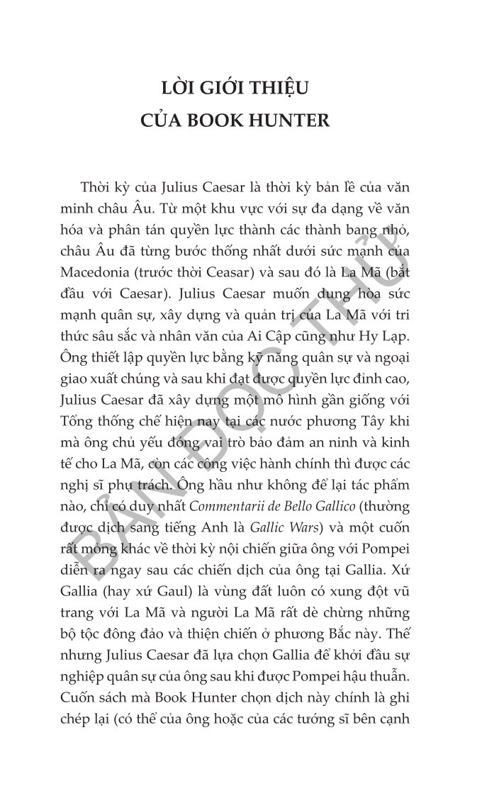 Cuộc Chiến Xứ Gallia - Nghệ Thuật Chiến Tranh Và Ngoại Giao Của Julius Caesar - Julius Caesar