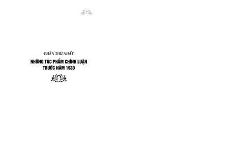  Hồ Chí Minh - Một Số Áng Văn Chính Luận Tiêu Biểu - Hồ Chí Minh 