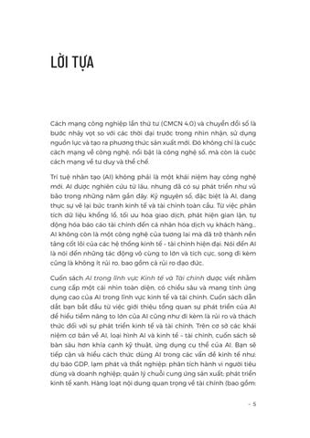  AI Trong Lĩnh Vực Kinh Tế Và Tài Chính - TS Lê Hồng Nhung 