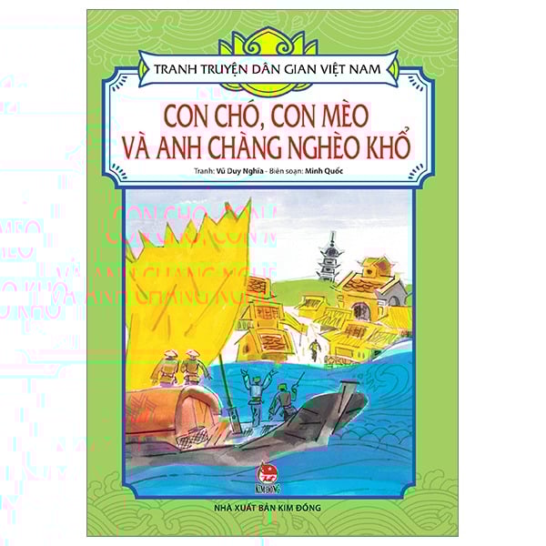 Combo 5 Quyển Tranh Truyện Dân Gian Việt Nam ( Dũng Sĩ Đam Dông + Con Chó, Con Mèo Và Anh Chàng Nghèo Khổ + Con Chim Khách Mầu Nhiệm + Anh Em Sinh Năm + Ai Mua Hành Tôi ) - Nhiều Tác Giả