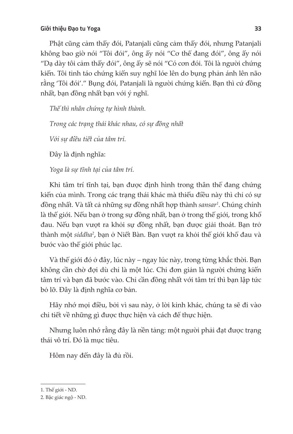 Đạo Tu Yoga - Osho