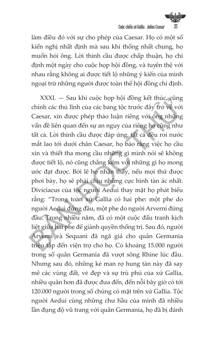 Cuộc Chiến Xứ Gallia - Nghệ Thuật Chiến Tranh Và Ngoại Giao Của Julius Caesar - Julius Caesar