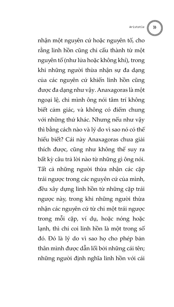 Bàn Về Linh Hồn - Aristotle